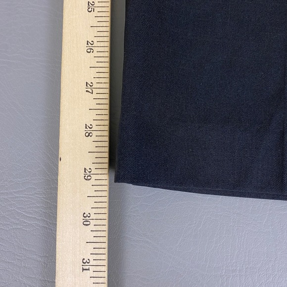 Savane Dress Pants Men's Size 42x30 Black Career Business Casual‎ Office Work * - Picture 9 of 13